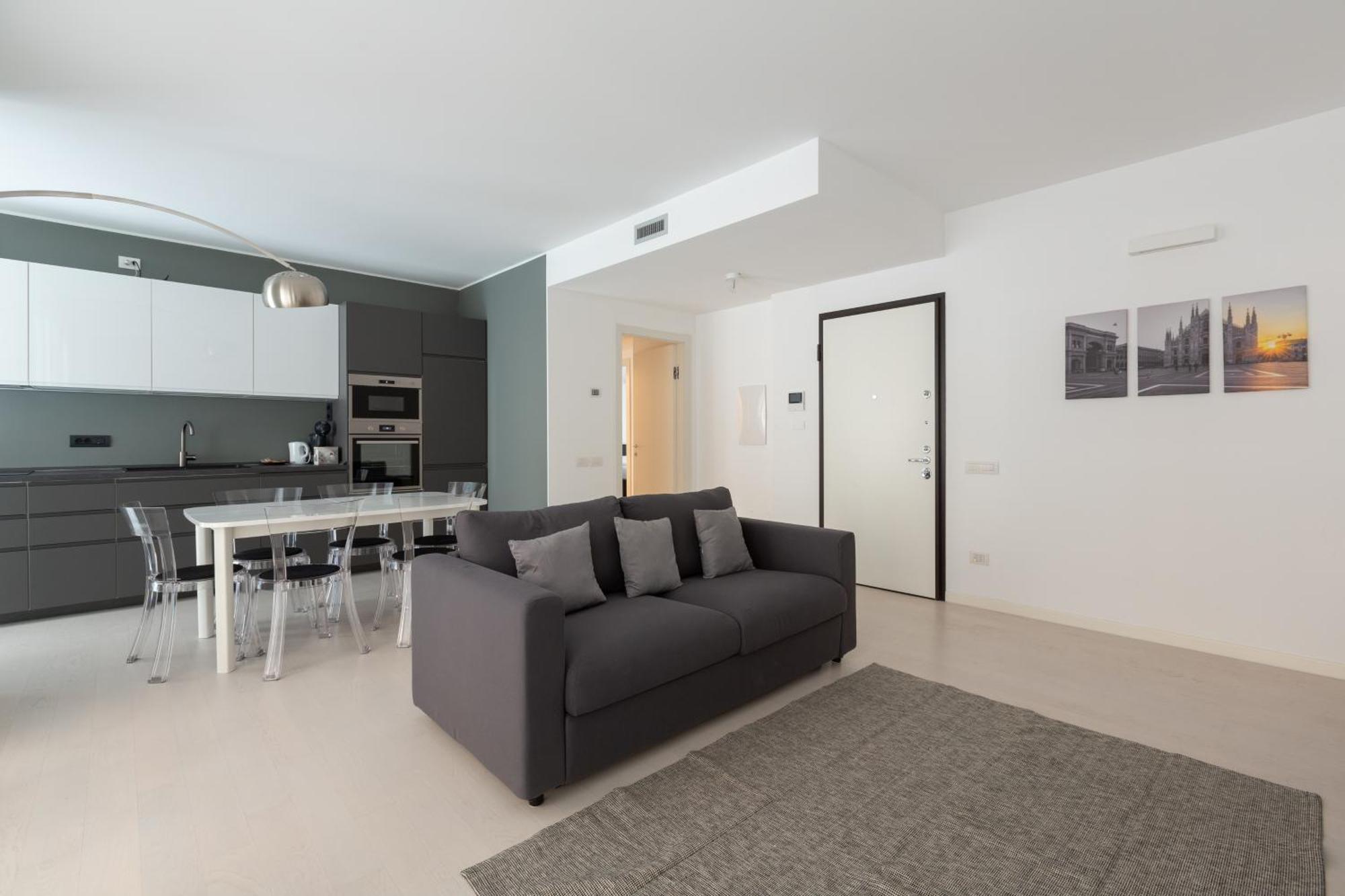 Porta Nuova Bright And Roomy Flat Mailand Exterior foto